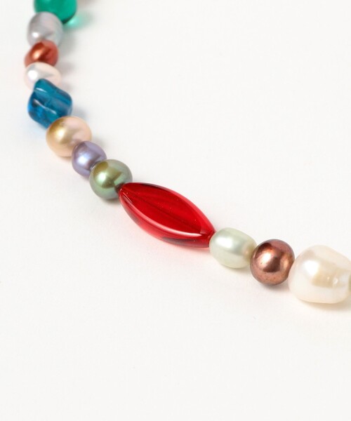 Ray BEAMS（レイビームス）の「カラー 淡水パール ネックレス（ネックレス・レディース・その他・ONE SIZE）」の3枚目の写真