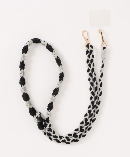 emonique（エモニーク）の「スマートフォン用ストラップ クリアストラップホルダー付　あみあみ 長さ調整可（スマホグッズ・レディース・その他12/その他9/その他7/その他4/その他10/その他8/その他6/その他11/その他5/その他3/その他2/その他1・FREE）」の19枚目の写真