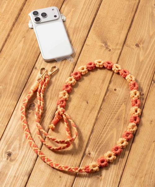 emonique（エモニーク）の「スマートフォン用ストラップ クリアストラップホルダー付　あみあみ 長さ調整可（スマホグッズ・レディース・その他12/その他9/その他7/その他4/その他10/その他8/その他6/その他11/その他5/その他3/その他2/その他1・FREE）」の7枚目の写真