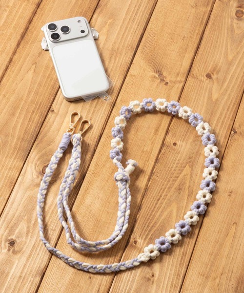 emonique（エモニーク）の「スマートフォン用ストラップ クリアストラップホルダー付　あみあみ 長さ調整可（スマホグッズ・レディース・その他12/その他9/その他7/その他4/その他10/その他8/その他6/その他11/その他5/その他3/その他2/その他1・FREE）」の12枚目の写真