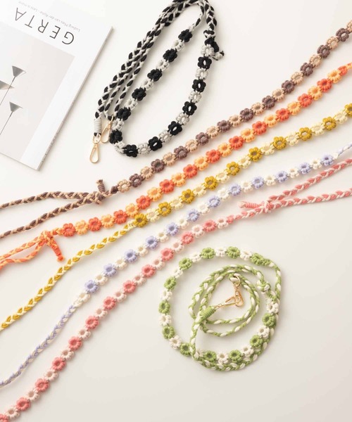 emonique（エモニーク）の「スマートフォン用ストラップ クリアストラップホルダー付　あみあみ 長さ調整可（スマホグッズ・レディース・その他12/その他9/その他7/その他4/その他10/その他8/その他6/その他11/その他5/その他3/その他2/その他1・FREE）」の17枚目の写真