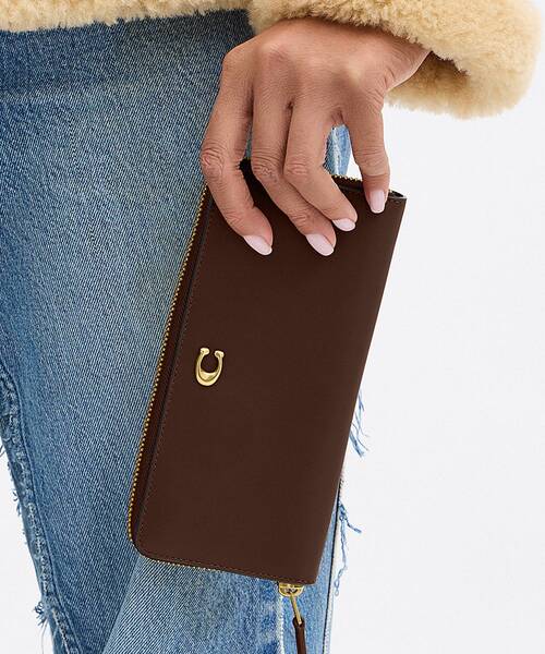 エッセンシャル スリム アコーディオン ジップ ウォレット（財布 COACH