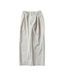 THOMASMORE（トーマスモア）の「コットンライトツーピンタックパンツ - アイスベージュ（その他パンツ）」