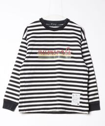 NUMERALS（ヌメラルズ）の「ボーダー柄長袖カットソー（Tシャツ/カットソー）」