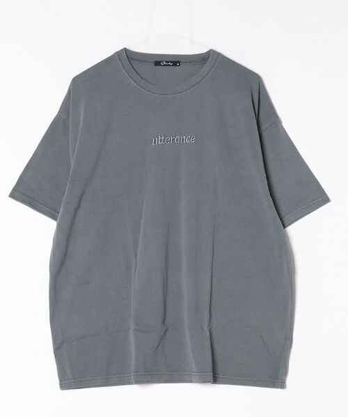 ZI-ON（ジーオン）の「ピグメント オーバーサイズTシャツ（Tシャツ/カットソー・メンズ・チャコールグレー/グレー系その他6/グレー系その他/その他/グレー系その他7/グレー系その他2/グレー系その他3/グレー系その他4/グレー系その他5/その他1/その他2/その他3・M/L/XL）」の11枚目の写真