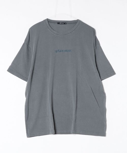 ZI-ON（ジーオン）の「ピグメント オーバーサイズTシャツ（Tシャツ/カットソー・メンズ・チャコールグレー/グレー系その他6/グレー系その他/その他/グレー系その他7/グレー系その他2/グレー系その他3/グレー系その他4/グレー系その他5/その他1/その他2/その他3・M/L/XL）」の12枚目の写真
