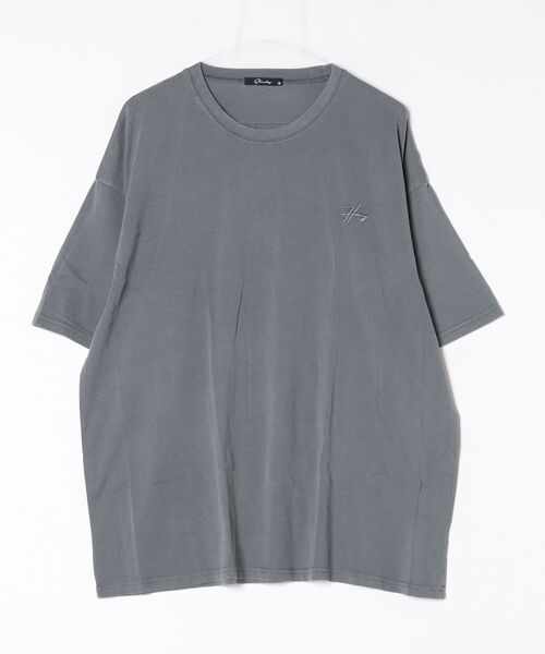 ZI-ON（ジーオン）の「ピグメント オーバーサイズTシャツ（Tシャツ/カットソー・メンズ・チャコールグレー/グレー系その他6/グレー系その他/その他/グレー系その他7/グレー系その他2/グレー系その他3/グレー系その他4/グレー系その他5/その他1/その他2/その他3・M/L/XL）」の7枚目の写真