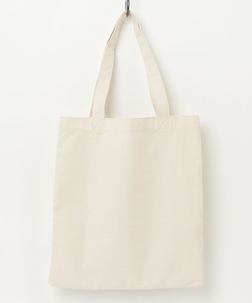 X-girl（エックスガール）の「CHECKER OVAL LOGO TOTE BAG（ショルダーバッグ・レディース・ブラック/ホワイト/レッド・ONE SIZE）」の4枚目の写真