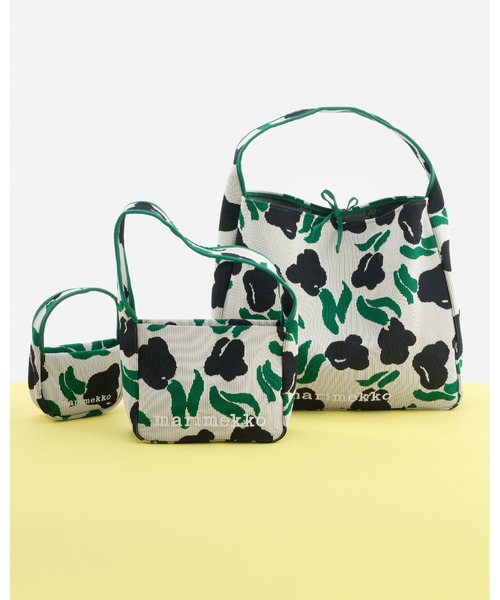 marimekko(マリメッコ)の「Lemmitty / Knitted Shoulderbag Large(ショルダーバッグ・レディース・ホワイト・FREE)」の5枚目の写真