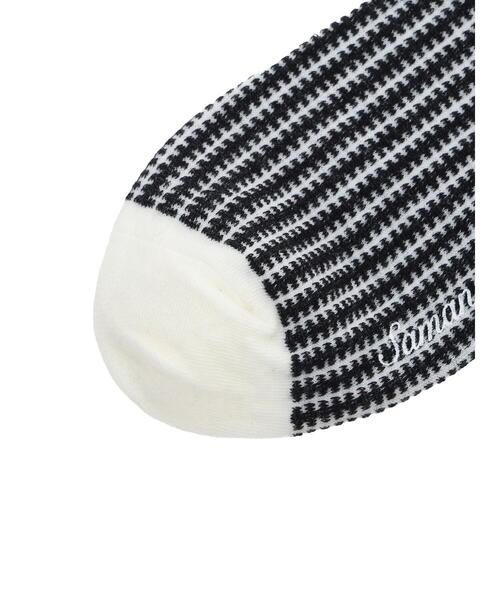 Samansa Mos2（サマンサ モスモス）の「【Disney】くまのプーさん/ﾜﾝﾎﾟｲﾝﾄ刺繍ｿｯｸｽ（ソックス/靴下・レディース・ブラック/レッド/キナリ・F）」の14枚目の写真