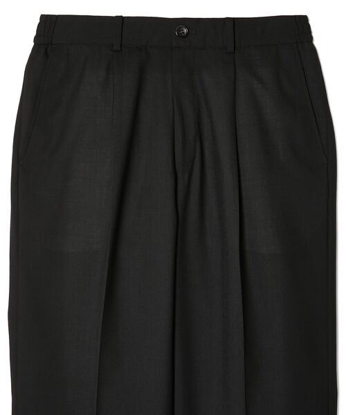 N.HOOLYWOOD COMPILE（N.ハリウッド コンパイル）の「1TUCK TROUSERS（スラックス・メンズ・ベージュ/チャコール/ブラック・40/38/36）」の4枚目の写真