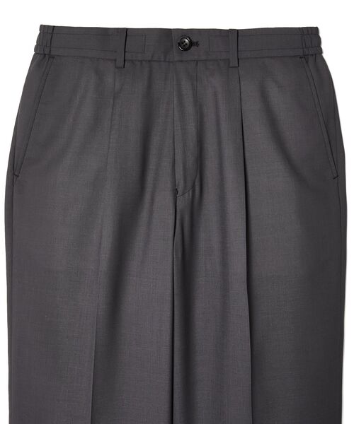 N.HOOLYWOOD COMPILE（N.ハリウッド コンパイル）の「1TUCK TROUSERS（スラックス・メンズ・ベージュ/チャコール/ブラック・40/38/36）」の8枚目の写真