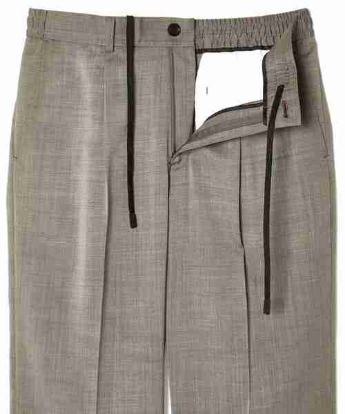 N.HOOLYWOOD COMPILE（N.ハリウッド コンパイル）の「1TUCK TROUSERS（スラックス・メンズ・ベージュ/チャコール/ブラック・40/38/36）」の13枚目の写真