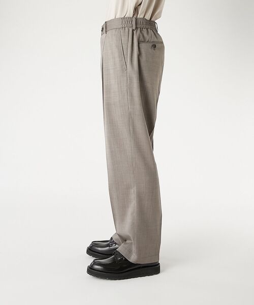 N.HOOLYWOOD COMPILE（N.ハリウッド コンパイル）の「1TUCK TROUSERS（スラックス・メンズ・ベージュ/チャコール/ブラック・40/38/36）」の17枚目の写真