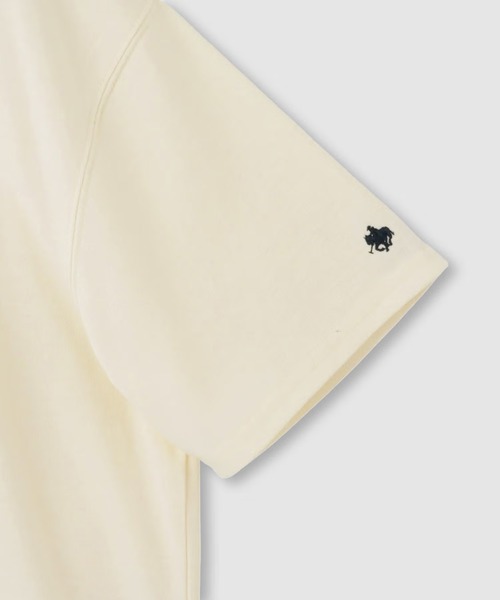 Mac-House(マックハウス)の「POLO BCS ILOVEPOLO フロントプリント クロップドTシャツ(Tシャツ/カットソー・レディース・スミクロ/ホワイト・L/M)」の11枚目の写真