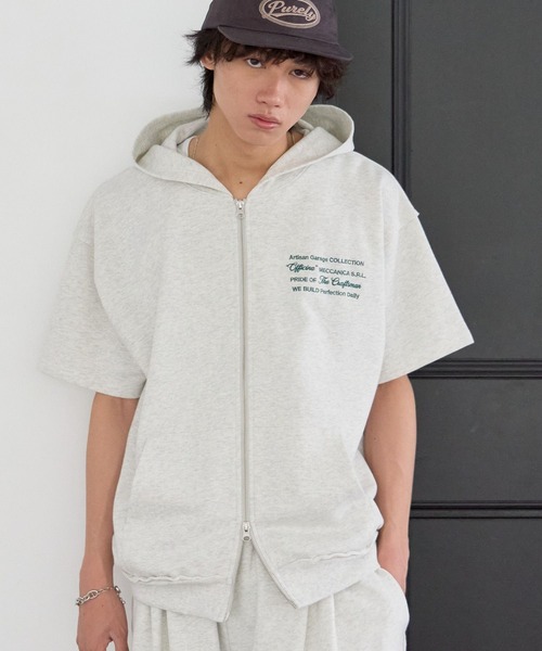 PBLIM(ページボーイリム)の「《UNISEX/セットアップ対応》サマーセットアップZIPパーカー(パーカー・レディース・リアルツリーカモ/ブルー/グレー・SMALL/MEDIUM)」の10枚目の写真