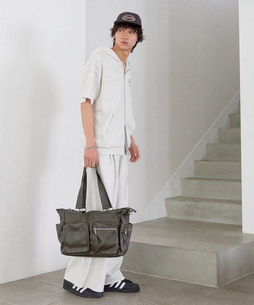 PBLIM(ページボーイリム)の「《UNISEX/セットアップ対応》サマーセットアップZIPパーカー(パーカー・レディース・リアルツリーカモ/ブルー/グレー・SMALL/MEDIUM)」の14枚目の写真