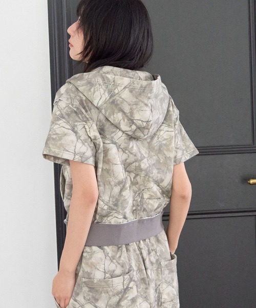 PBLIM(ページボーイリム)の「《UNISEX/セットアップ対応》サマーセットアップZIPパーカー(パーカー・レディース・リアルツリーカモ/ブルー/グレー・SMALL/MEDIUM)」の20枚目の写真