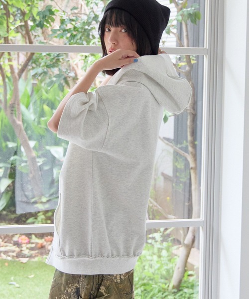 PBLIM(ページボーイリム)の「《UNISEX/セットアップ対応》サマーセットアップZIPパーカー(パーカー・レディース・リアルツリーカモ/ブルー/グレー・SMALL/MEDIUM)」の4枚目の写真