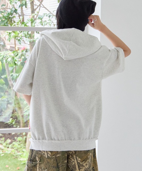 PBLIM(ページボーイリム)の「《UNISEX/セットアップ対応》サマーセットアップZIPパーカー(パーカー・レディース・リアルツリーカモ/ブルー/グレー・SMALL/MEDIUM)」の5枚目の写真