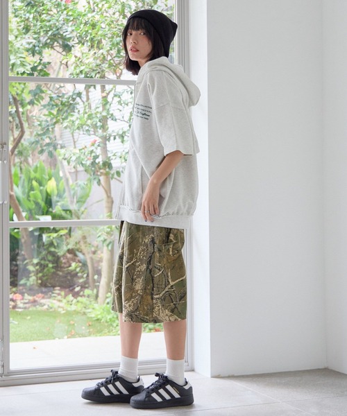 PBLIM(ページボーイリム)の「《UNISEX/セットアップ対応》サマーセットアップZIPパーカー(パーカー・レディース・リアルツリーカモ/ブルー/グレー・SMALL/MEDIUM)」の7枚目の写真