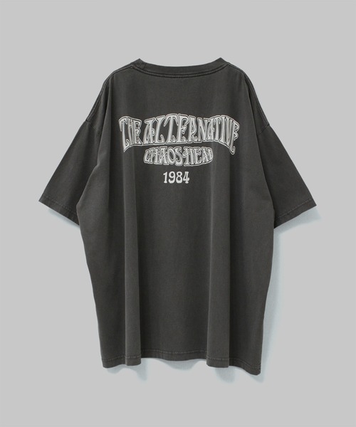 RNA（アールエヌエー）の「M2685 STRANGE STAR BIG T（Tシャツ/カットソー・レディース・パープル/スミクロ/ライム・MEDIUM）」の8枚目の写真