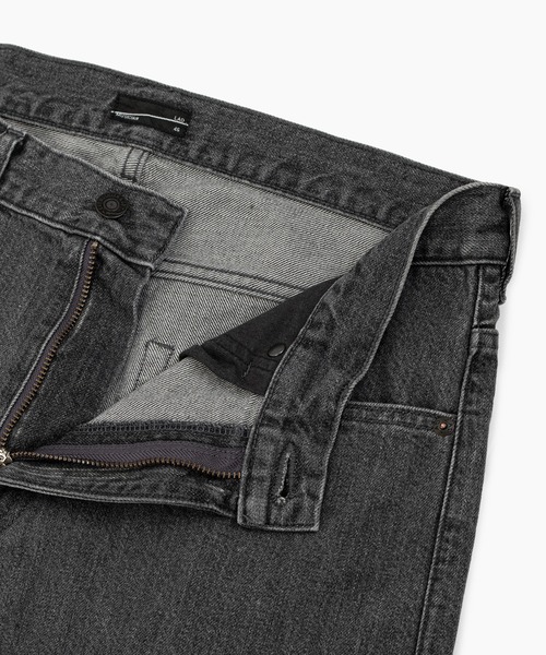 LAD MUSICIAN(ラッドミュージシャン)の「11.5oz BLEACH DENIM STRAIGHT PANTS(デニムパンツ・メンズ・ブラック系・42/46/44)」の6枚目の写真