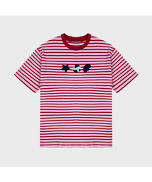 [ユニセックス]TRIOストライプ半袖Tシャツ_3カラー