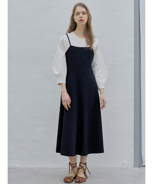 AVANT-G(アバン)の「Wave Sleeve Round T-shirt - IVORY(Tシャツ/カットソー・レディース・その他・FREE)」の2枚目の写真