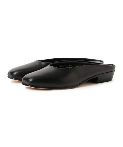 Demi-Luxe BEAMS(デミルクス ビームス)の「BEAUTIFUL SHOES / スクエア ミュール(サンダル・レディース・ブラック・24.0cm/23.0cm)」の3枚目の写真