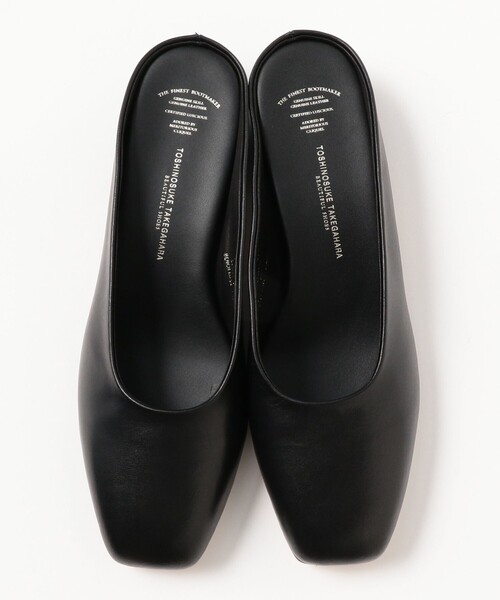 Demi-Luxe BEAMS(デミルクス ビームス)の「BEAUTIFUL SHOES / スクエア ミュール(サンダル・レディース・ブラック・24.0cm/23.0cm)」の6枚目の写真