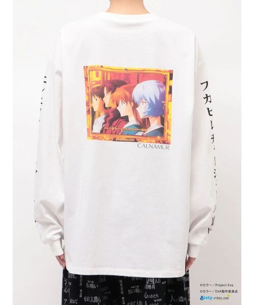 CALNAMUR(カルナムール)の「【新世紀エヴァンゲリオンコラボ】激アツ背景ロングスリーブTシャツ(Tシャツ/カットソー・レディース・レッド/ブルー・X-LARGE/FREE)」の16枚目の写真