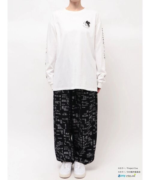 CALNAMUR(カルナムール)の「【新世紀エヴァンゲリオンコラボ】激アツ背景ロングスリーブTシャツ(Tシャツ/カットソー・レディース・レッド/ブルー・X-LARGE/FREE)」の11枚目の写真