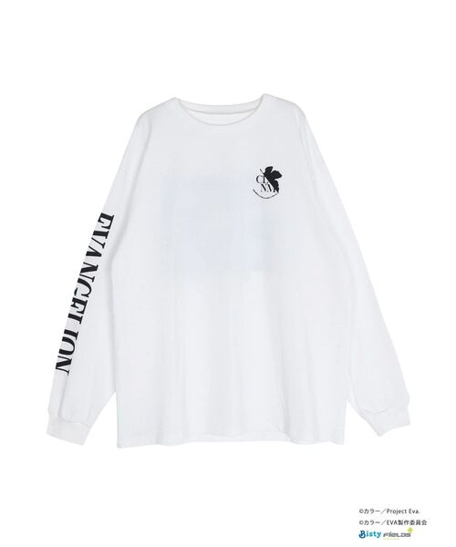 CALNAMUR(カルナムール)の「【新世紀エヴァンゲリオンコラボ】激アツ背景ロングスリーブTシャツ(Tシャツ/カットソー・レディース・レッド/ブルー・X-LARGE/FREE)」の8枚目の写真