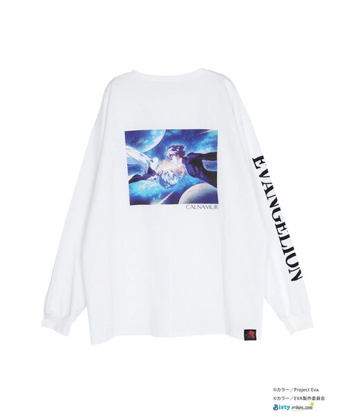 CALNAMUR(カルナムール)の「【新世紀エヴァンゲリオンコラボ】激アツ背景ロングスリーブTシャツ(Tシャツ/カットソー・レディース・レッド/ブルー・X-LARGE/FREE)」の7枚目の写真