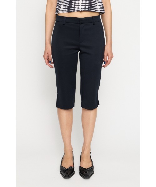 LAGUA GEM（ラグアジェム）の「BASIC CAPRI パンツ（その他パンツ・レディース・ブラック/ネイビー・X-SMALL/SMALL/MEDIUM）」の3枚目の写真