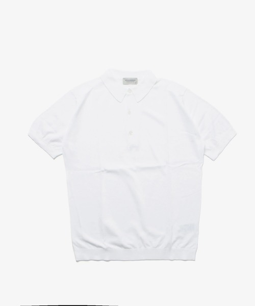 セール】JOHN SMEDLEY / ADRIAN 30G コットンニット 半袖 ポロシャツ