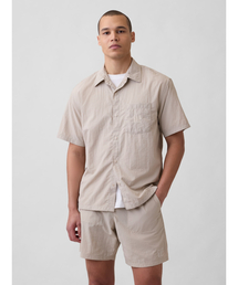 GAP（ギャップ）の「リサイクルナイロン100% ボクシーシャツ（シャツ/ブラウス）」