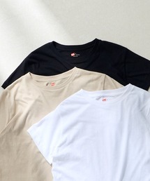 HANES | [HANES×DODO JEAN] 3P クルーネック パックTシャツ(Tシャツ/カットソー)