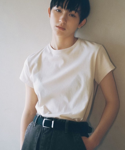 HANES（ヘインズ）の「[HANES×DODO JEAN] 3P クルーネック パックTシャツ（Tシャツ/カットソー・レディース・その他1・F）」の2枚目の写真