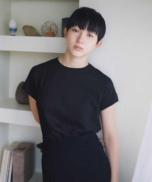 HANES（ヘインズ）の「[HANES×DODO JEAN] 3P クルーネック パックTシャツ（Tシャツ/カットソー・レディース・その他1・F）」の3枚目の写真