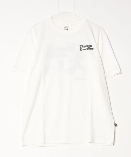 CONVERSE（コンバース）の「コンバース  ACV DWALK TEE M 半袖Tシャツ（Tシャツ/カットソー・メンズ・オフホワイト/グレー/パープル・M/L/LL）」の8枚目の写真