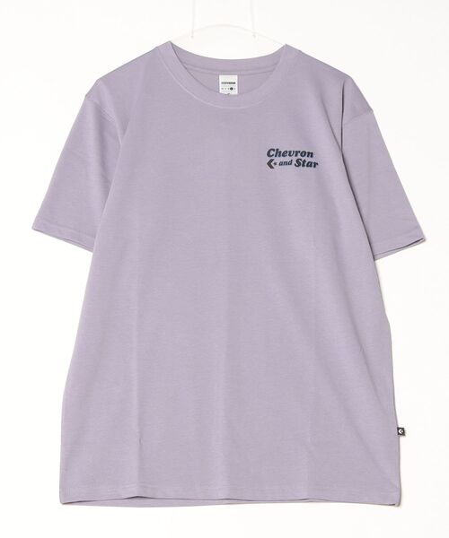 CONVERSE（コンバース）の「コンバース  ACV DWALK TEE M 半袖Tシャツ（Tシャツ/カットソー・メンズ・オフホワイト/グレー/パープル・M/L/LL）」の9枚目の写真