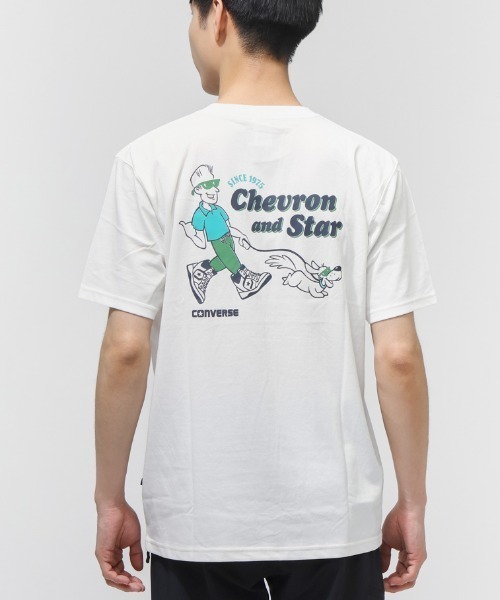 CONVERSE（コンバース）の「コンバース  ACV DWALK TEE M 半袖Tシャツ（Tシャツ/カットソー・メンズ・オフホワイト/グレー/パープル・M/L/LL）」の17枚目の写真