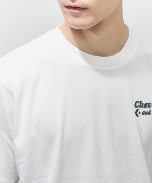 CONVERSE（コンバース）の「コンバース  ACV DWALK TEE M 半袖Tシャツ（Tシャツ/カットソー・メンズ・オフホワイト/グレー/パープル・M/L/LL）」の15枚目の写真