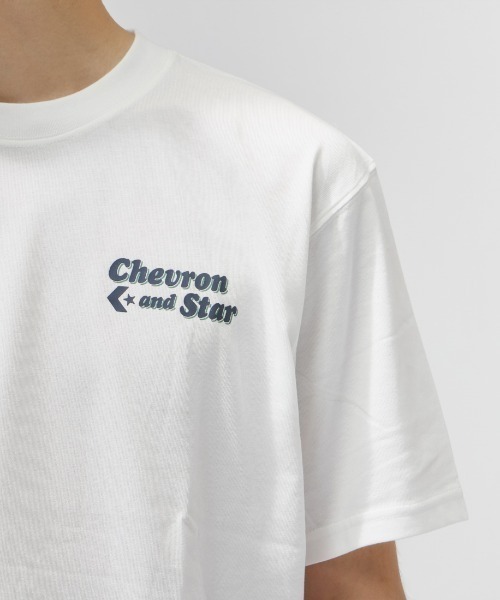 CONVERSE（コンバース）の「コンバース  ACV DWALK TEE M 半袖Tシャツ（Tシャツ/カットソー・メンズ・オフホワイト/グレー/パープル・M/L/LL）」の14枚目の写真