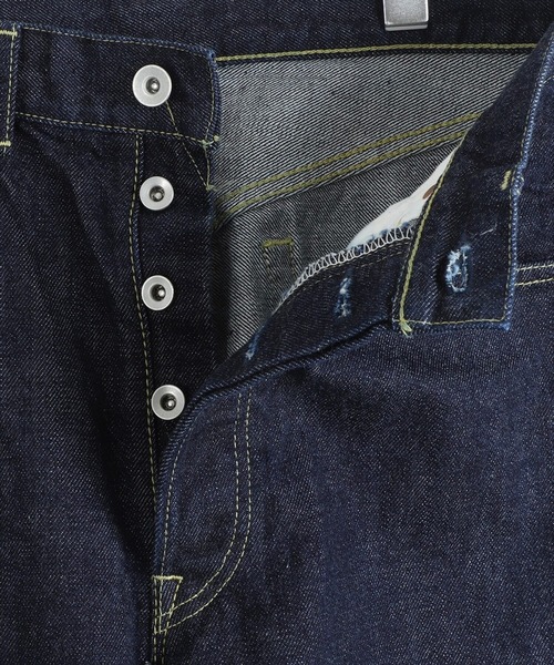 marka（マーカ）の「marka / マーカ：CLEAN CYLINDER FIT JEANS -ORGANIC COTTON 13.5oz SELVEDGE DENIM-：M26A10PT02C[COR]（デニムパンツ・メンズ・ワンウォッシュ・2(M)/1(S)/3(L)）」の3枚目の写真