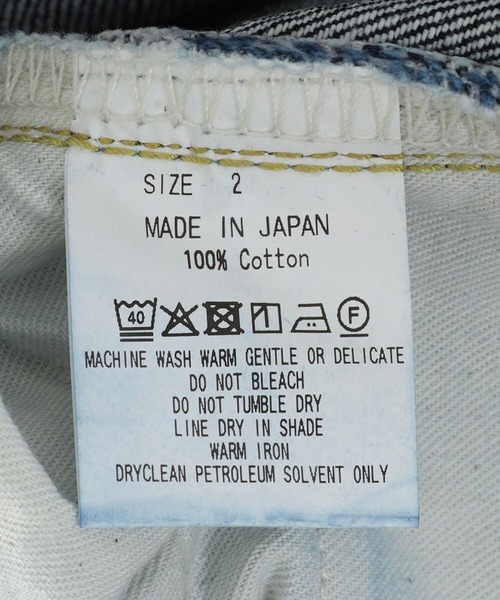 marka（マーカ）の「marka / マーカ：CLEAN CYLINDER FIT JEANS -ORGANIC COTTON 13.5oz SELVEDGE DENIM-：M26A10PT02C[COR]（デニムパンツ・メンズ・ワンウォッシュ・2(M)/1(S)/3(L)）」の6枚目の写真