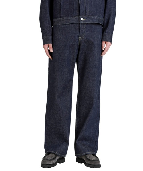 marka（マーカ）の「marka / マーカ：CLEAN CYLINDER FIT JEANS -ORGANIC COTTON 13.5oz SELVEDGE DENIM-：M26A10PT02C[COR]（デニムパンツ・メンズ・ワンウォッシュ・2(M)/1(S)/3(L)）」の7枚目の写真