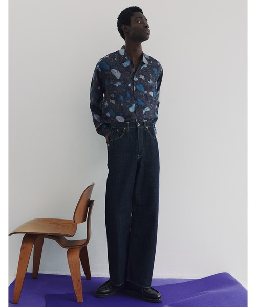 marka（マーカ）の「marka / マーカ：CLEAN CYLINDER FIT JEANS -ORGANIC COTTON 13.5oz SELVEDGE DENIM-：M26A10PT02C[COR]（デニムパンツ・メンズ・ワンウォッシュ・2(M)/1(S)/3(L)）」の11枚目の写真